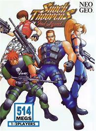 Box cover for Shock Troopers - 2nd Squad on the SNK Neo-Geo MVS.