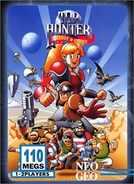 Box cover for Top Hunter on the SNK Neo-Geo MVS.