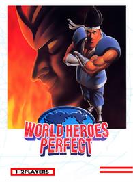 Box cover for World Heroes Perfect on the SNK Neo-Geo MVS.