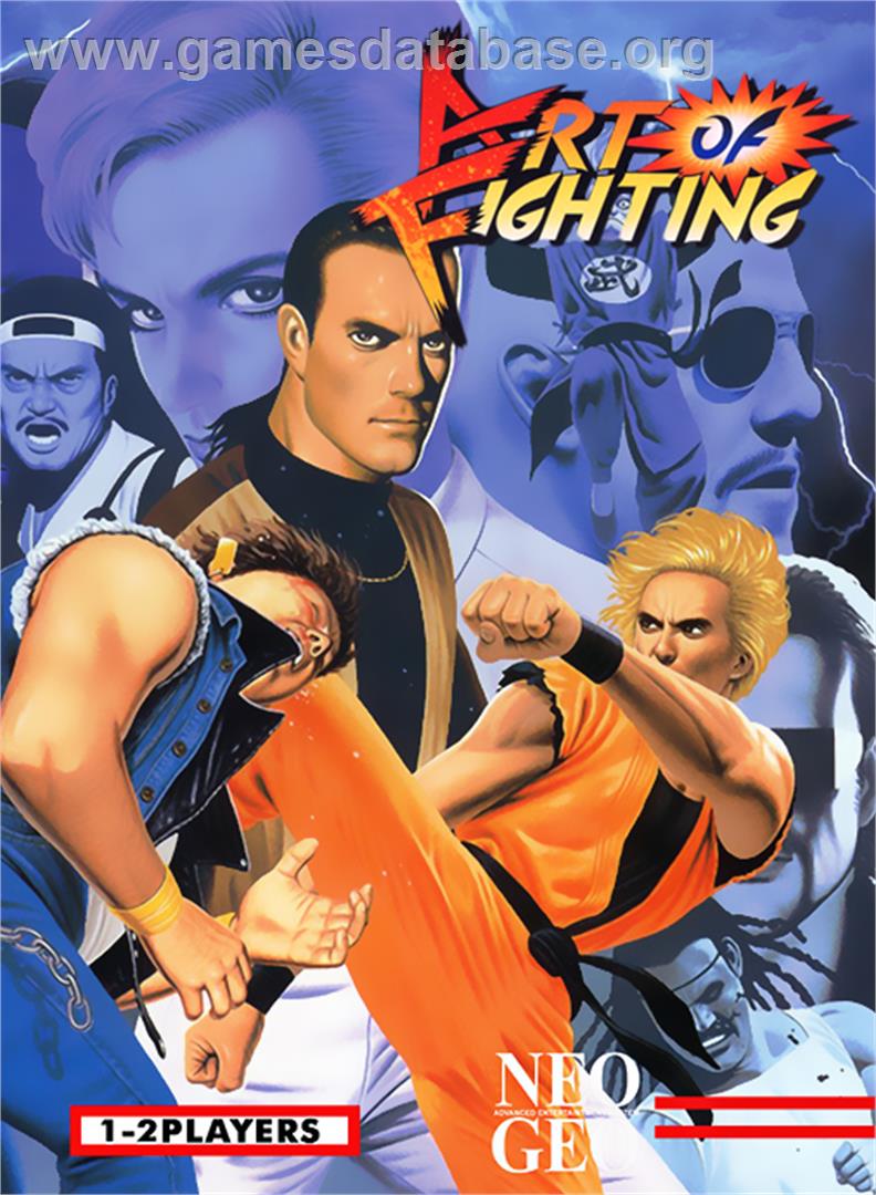 Art of Fighting - SNK Neo-Geo MVS - Artwork - Box