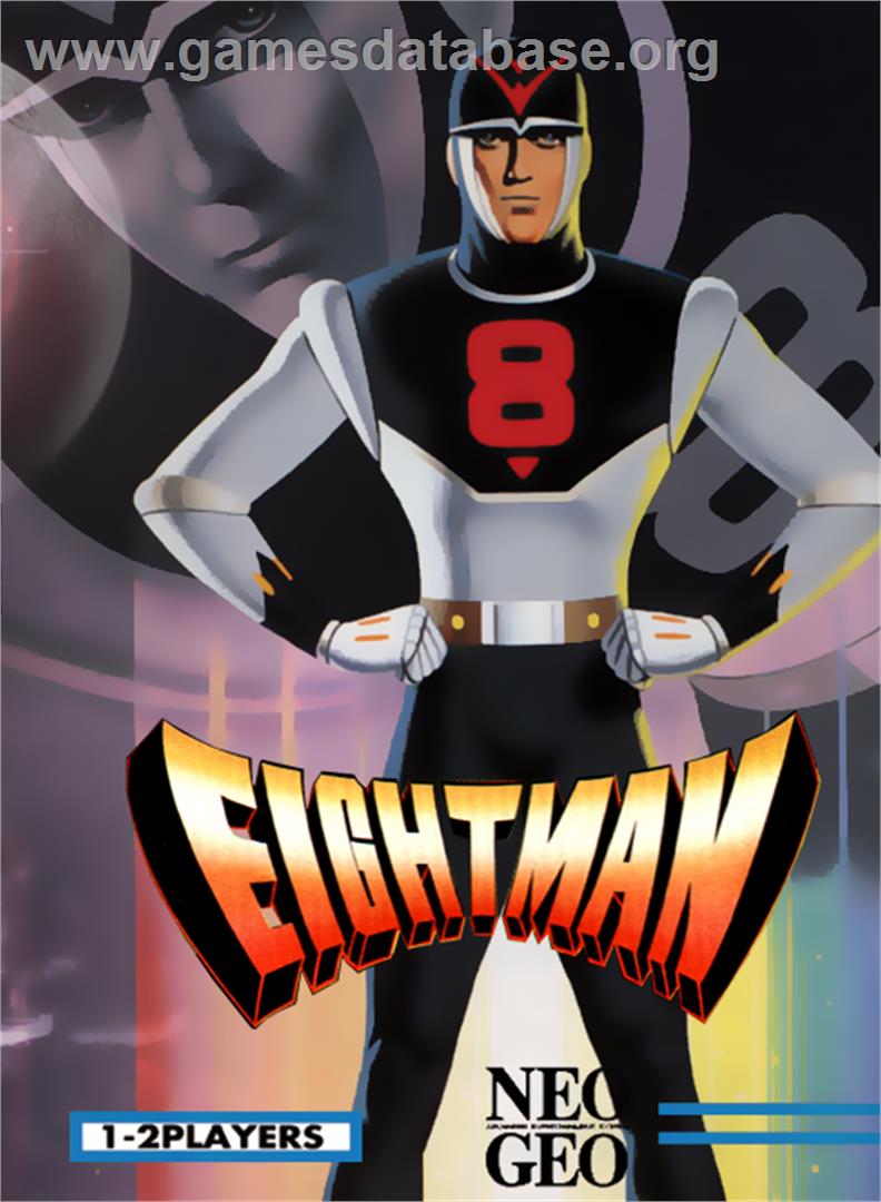 Eight Man - SNK Neo-Geo MVS - Artwork - Box