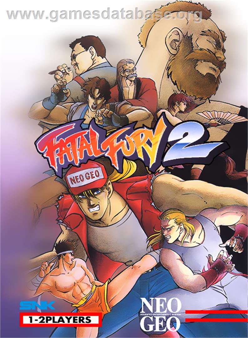 Fatal Fury 2 - SNK Neo-Geo MVS - Artwork - Box