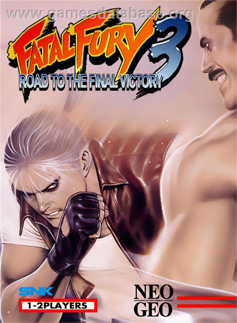 Fatal Fury 3 - Road to the Final Victory - SNK Neo-Geo MVS - Artwork - Box