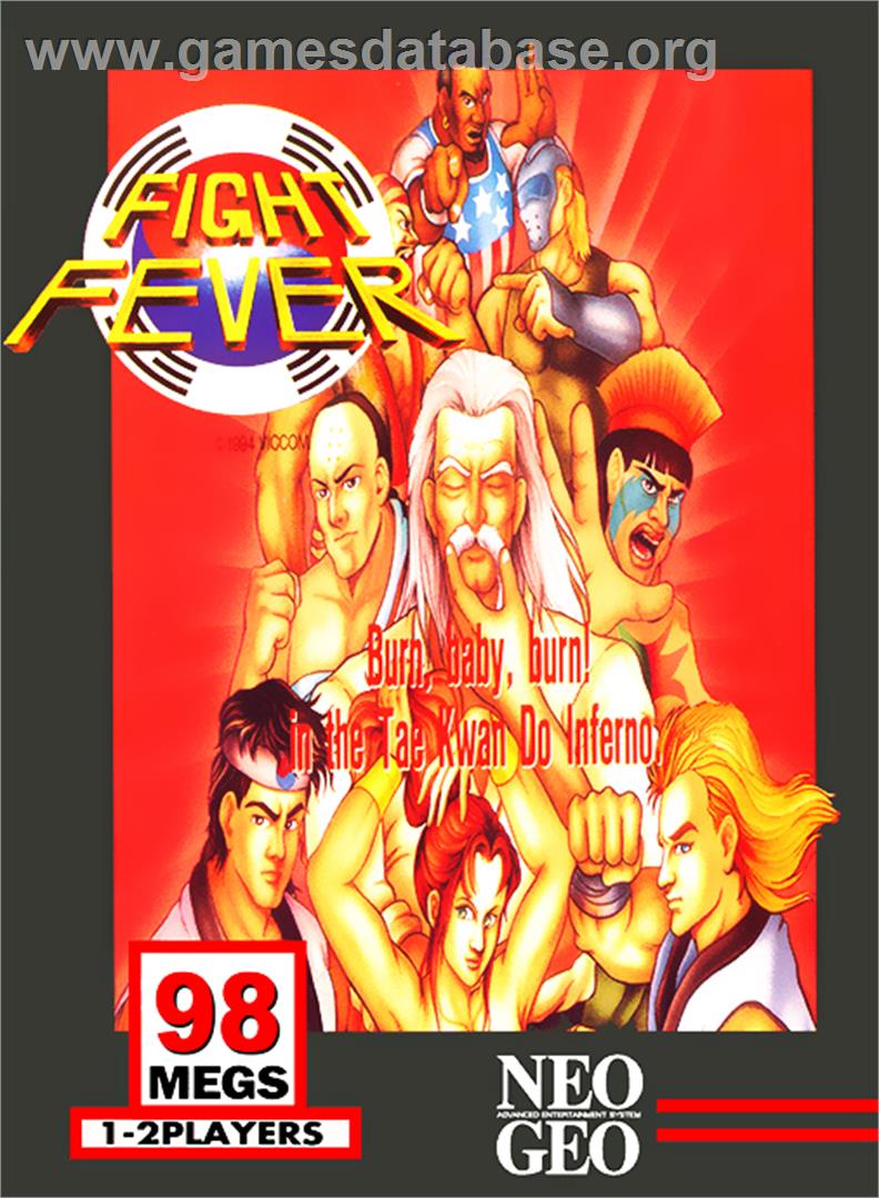 Fight Fever - SNK Neo-Geo MVS - Artwork - Box
