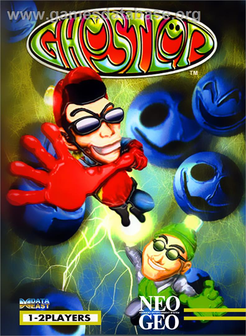 Ghostlop - SNK Neo-Geo MVS - Artwork - Box