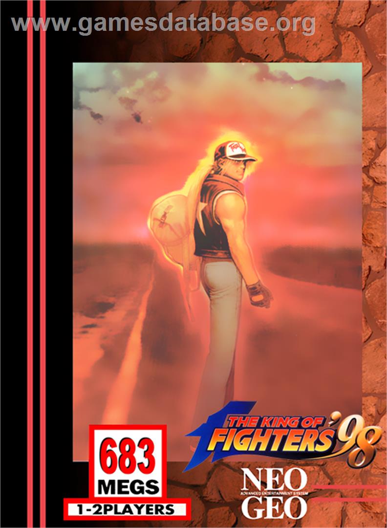 King Of Fighters '98 - The Slugfest / King Of Fighters '98 - Dream Match Never Ends, The - SNK Neo-Geo MVS - Artwork - Box