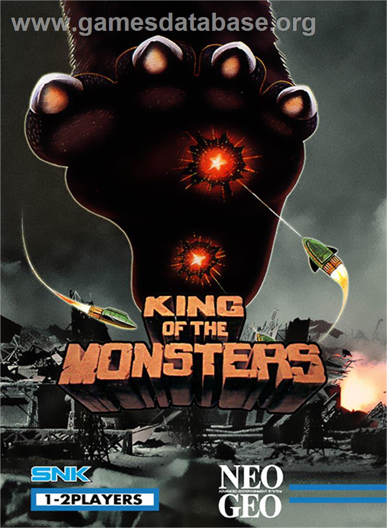 King Of The Monsters - SNK Neo-Geo MVS - Artwork - Box