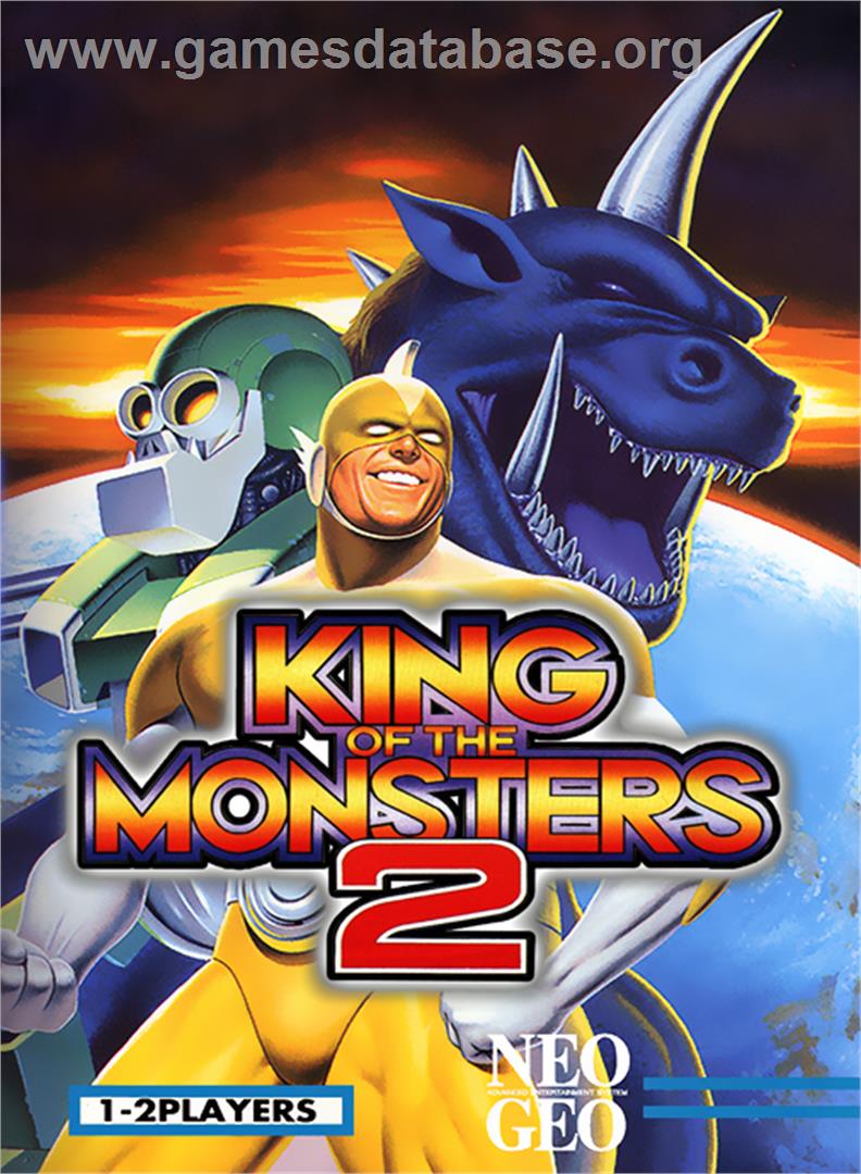 King Of The Monsters 2 - The Next Thing - SNK Neo-Geo MVS - Artwork - Box