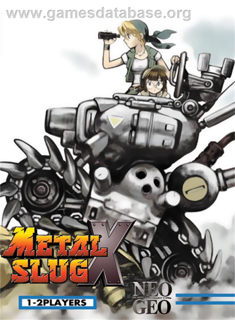 Metal Slug X - Super Vehicle-001 - SNK Neo-Geo MVS - Artwork - Box