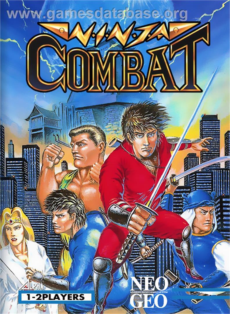 Ninja Combat - SNK Neo-Geo MVS - Artwork - Box