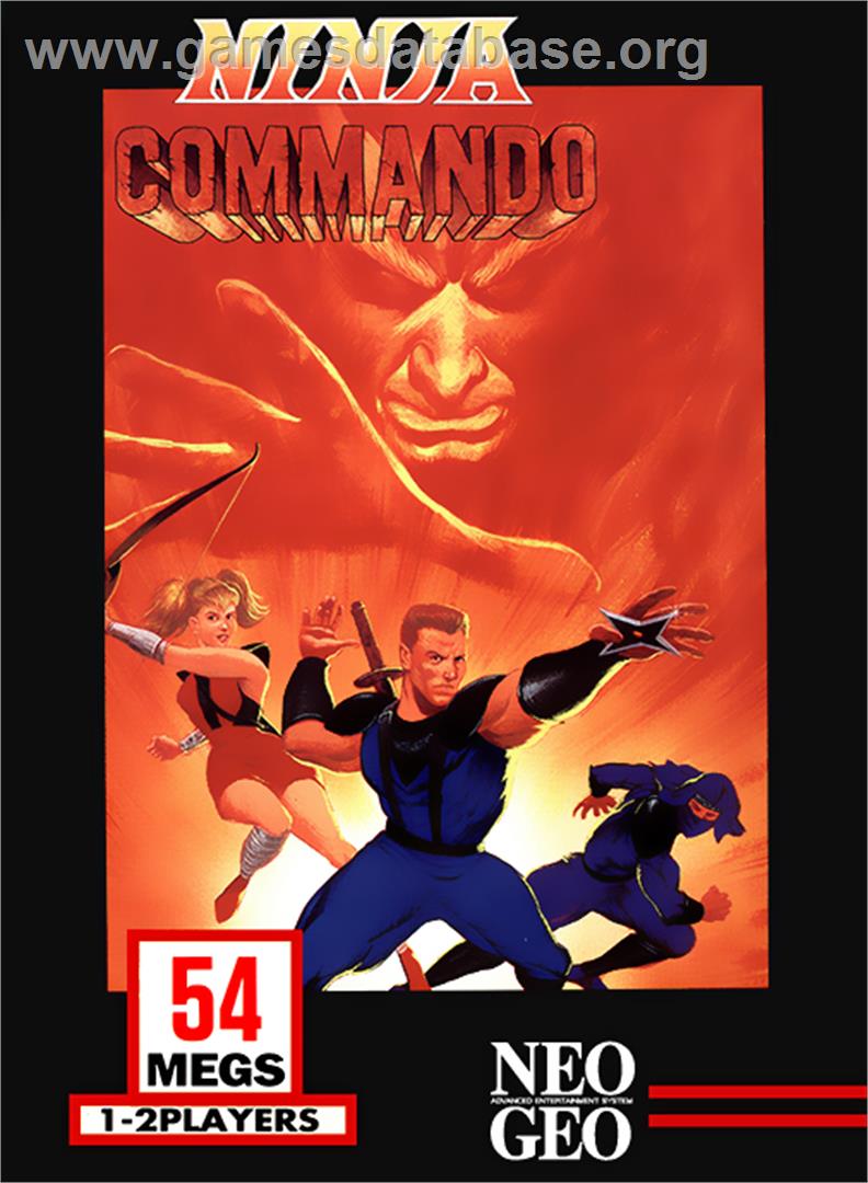 Ninja Commando - SNK Neo-Geo MVS - Artwork - Box