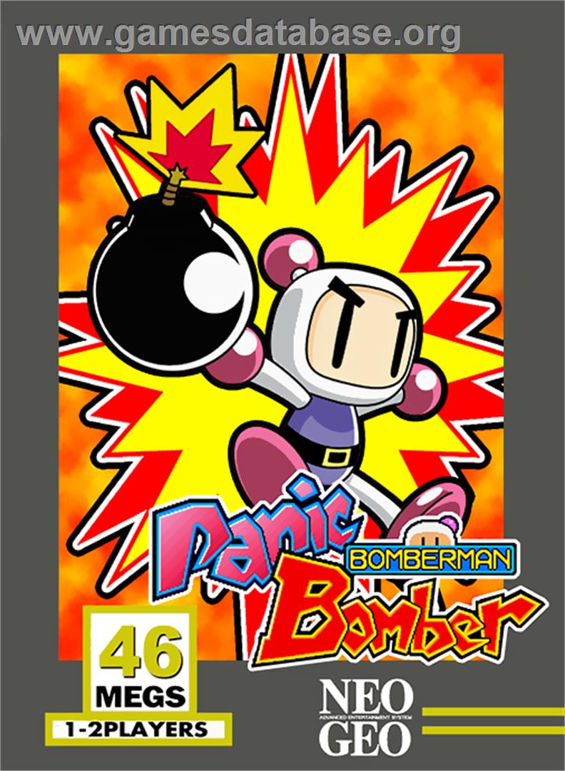 Panic Bomber - SNK Neo-Geo MVS - Artwork - Box