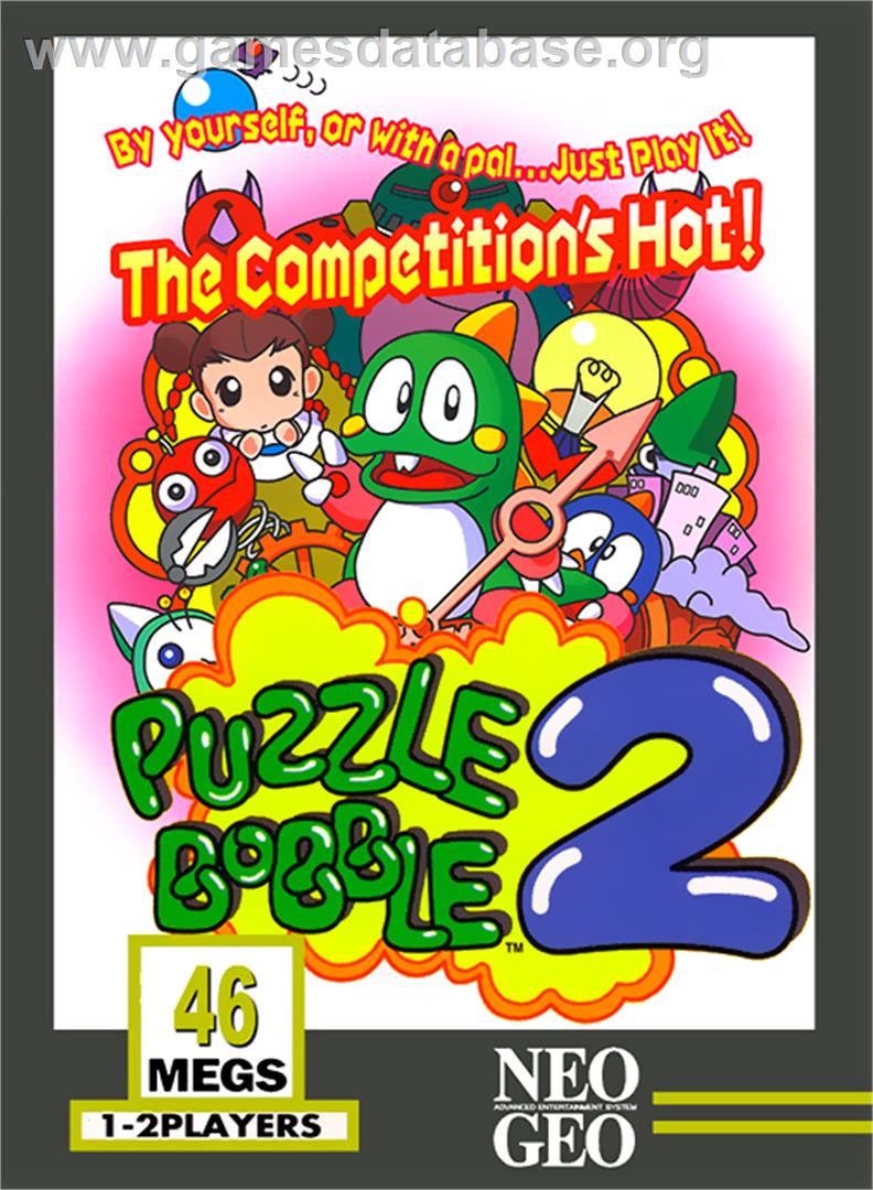 Puzzle Bobble 2 - SNK Neo-Geo MVS - Artwork - Box