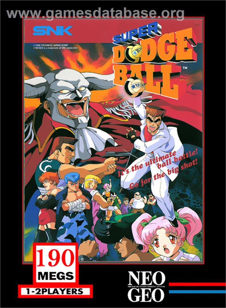Super Dodge Ball - SNK Neo-Geo MVS - Artwork - Box