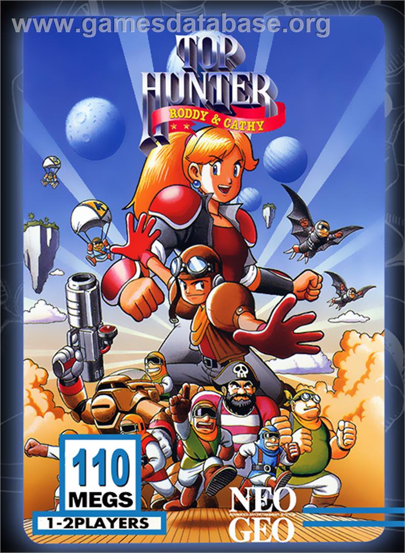 Top Hunter - SNK Neo-Geo MVS - Artwork - Box