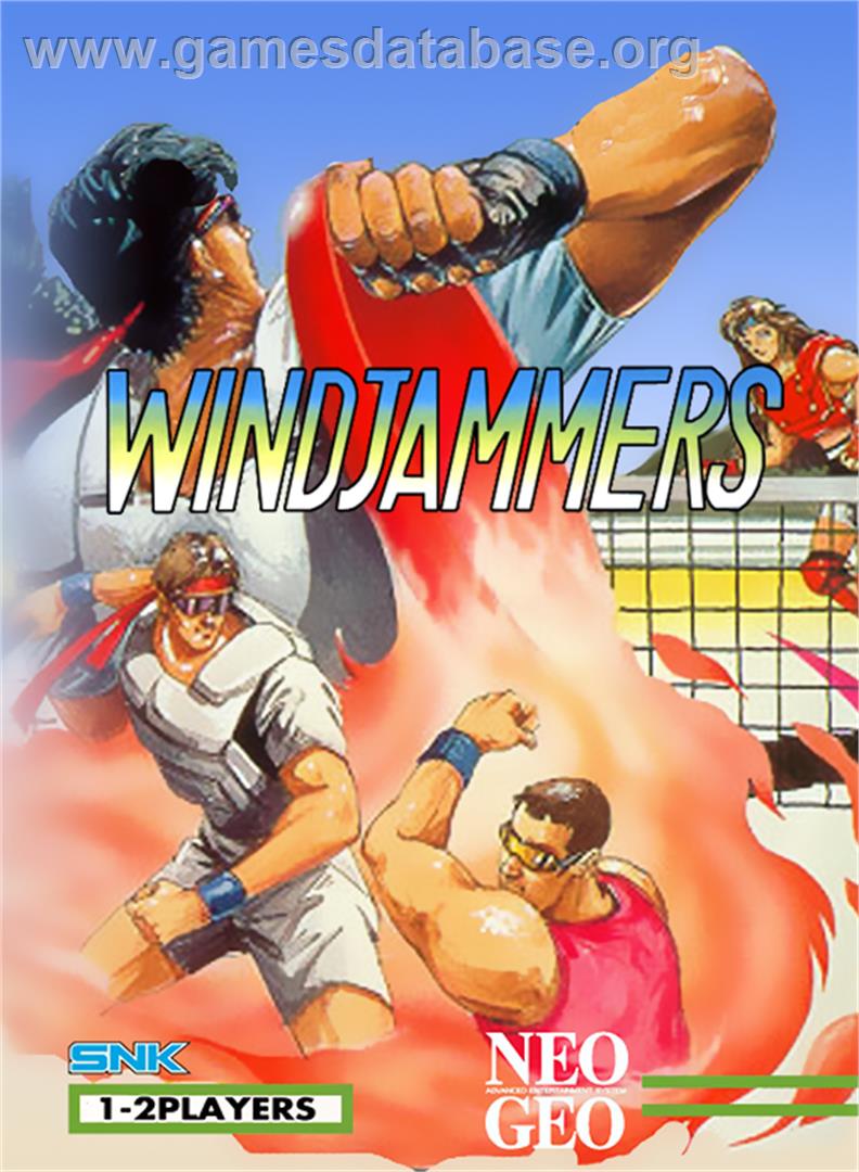 Windjammers - SNK Neo-Geo MVS - Artwork - Box