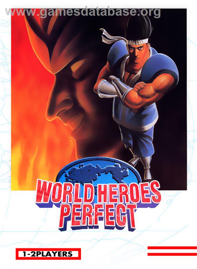 World Heroes Perfect - SNK Neo-Geo MVS - Artwork - Box
