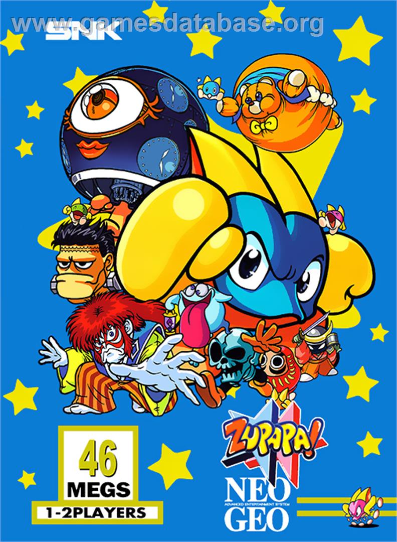 Zupapa - SNK Neo-Geo MVS - Artwork - Box