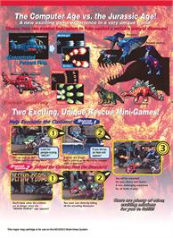Box back cover for Prehistoric Isle 2 on the SNK Neo-Geo MVS.