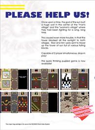 Box back cover for Puzzled on the SNK Neo-Geo MVS.