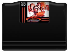 Cartridge artwork for Art of Fighting 3 - The Path of the Warrior on the SNK Neo-Geo MVS.