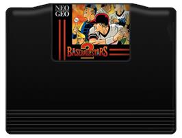 Cartridge artwork for Baseball Stars 2 on the SNK Neo-Geo MVS.