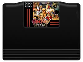 Cartridge artwork for Fatal Fury Special on the SNK Neo-Geo MVS.