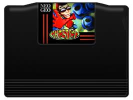 Cartridge artwork for Ghostlop on the SNK Neo-Geo MVS.