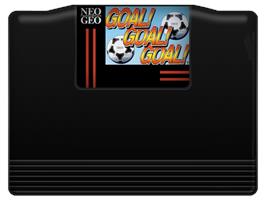 Cartridge artwork for Goal! Goal! Goal! on the SNK Neo-Geo MVS.