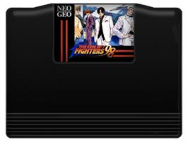 Cartridge artwork for King Of Fighters '98 - The Slugfest / King Of Fighters '98 - Dream Match Never Ends, The on the SNK Neo-Geo MVS.