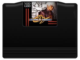 Cartridge artwork for King Of Fighters '99 - Millennium Battle, The on the SNK Neo-Geo MVS.