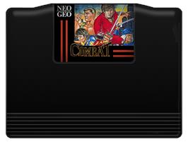 Cartridge artwork for Ninja Combat on the SNK Neo-Geo MVS.