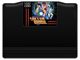 Cartridge artwork for Soccer Brawl on the SNK Neo-Geo MVS.