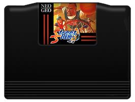 Cartridge artwork for Street Hoop on the SNK Neo-Geo MVS.