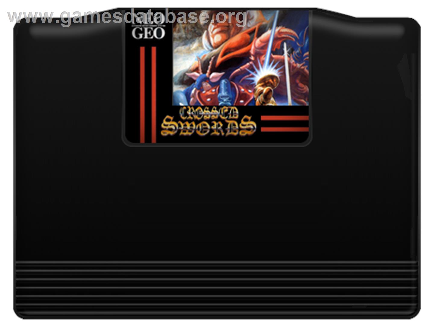 Crossed Swords - SNK Neo-Geo MVS - Artwork - Cartridge