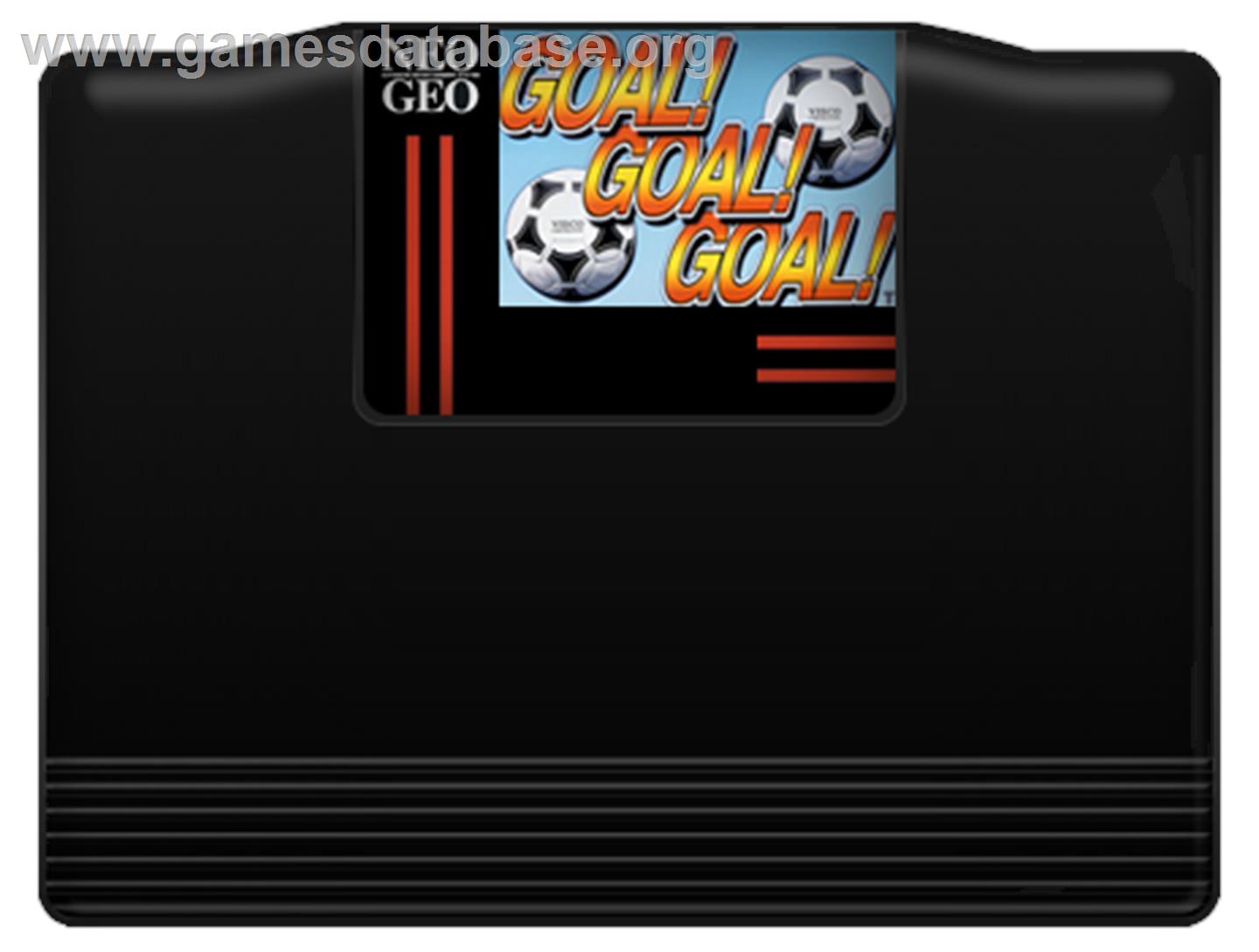 Goal! Goal! Goal! - SNK Neo-Geo MVS - Artwork - Cartridge