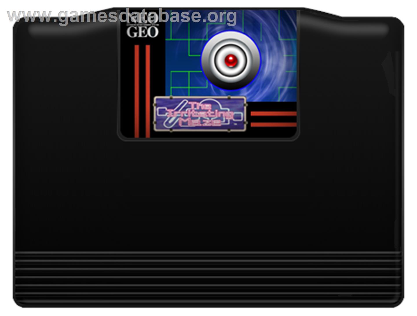 Irritating Maze - SNK Neo-Geo MVS - Artwork - Cartridge