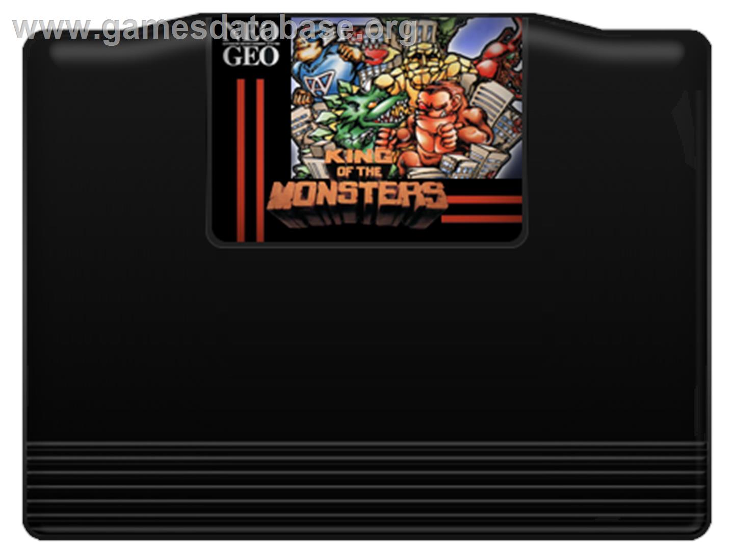 King Of The Monsters - SNK Neo-Geo MVS - Artwork - Cartridge