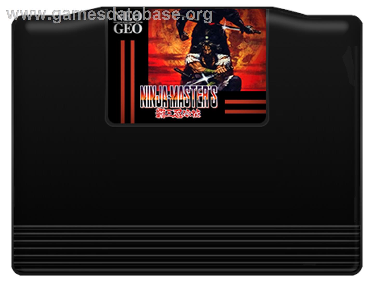 Ninja Master's - Haoh-ninpo-cho - SNK Neo-Geo MVS - Artwork - Cartridge