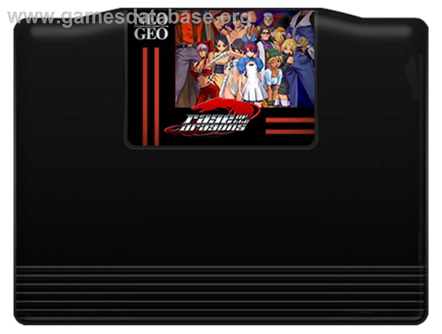 Rage Of The Dragons - SNK Neo-Geo MVS - Artwork - Cartridge
