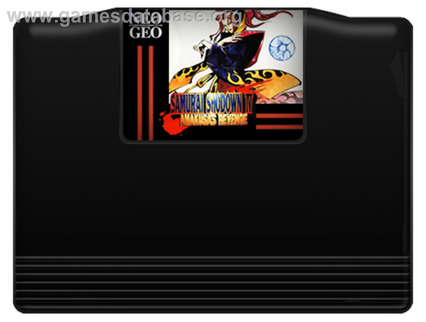 Samurai Shodown 4 - SNK Neo-Geo MVS - Artwork - Cartridge