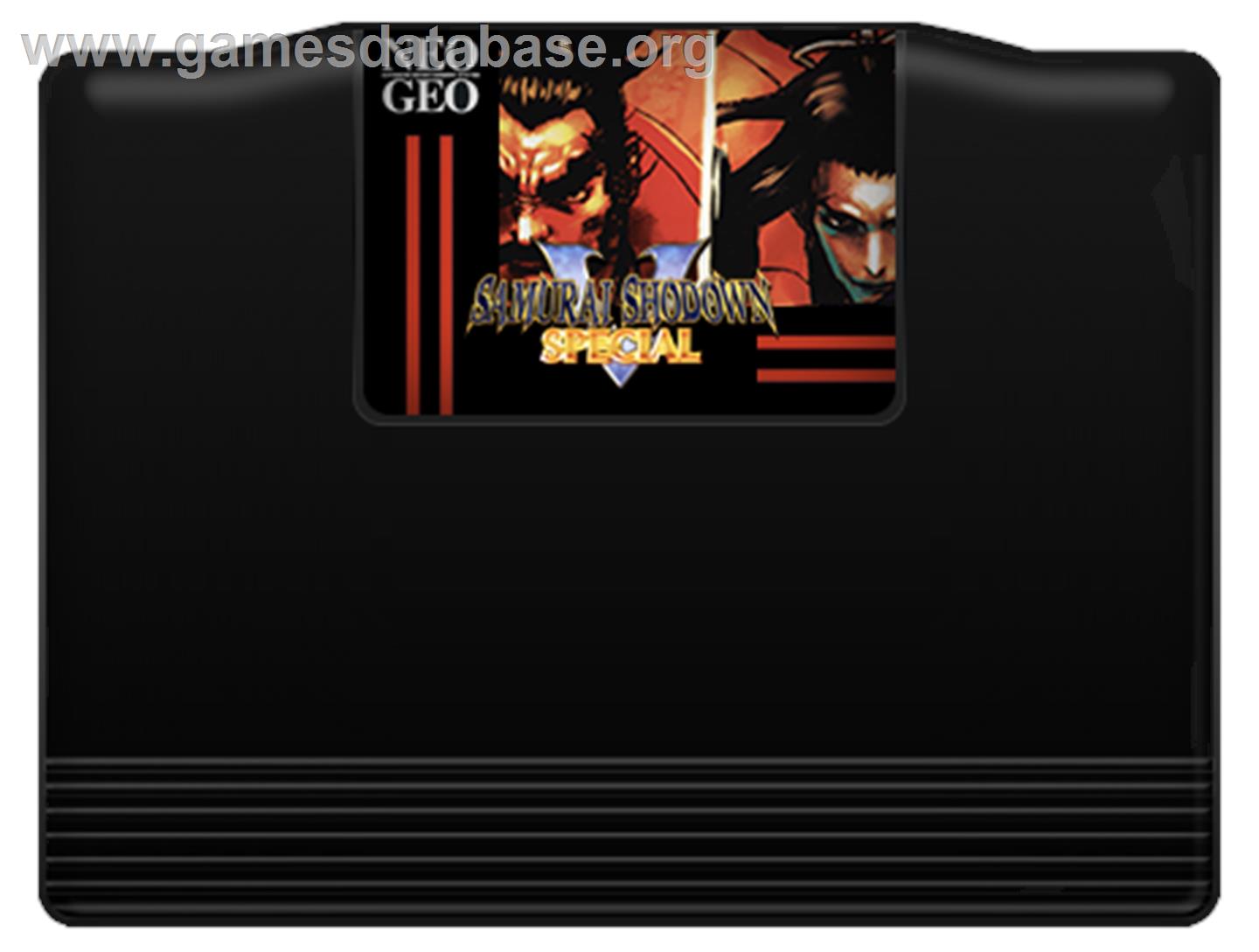 Samurai Shodown 5 Special - SNK Neo-Geo MVS - Artwork - Cartridge
