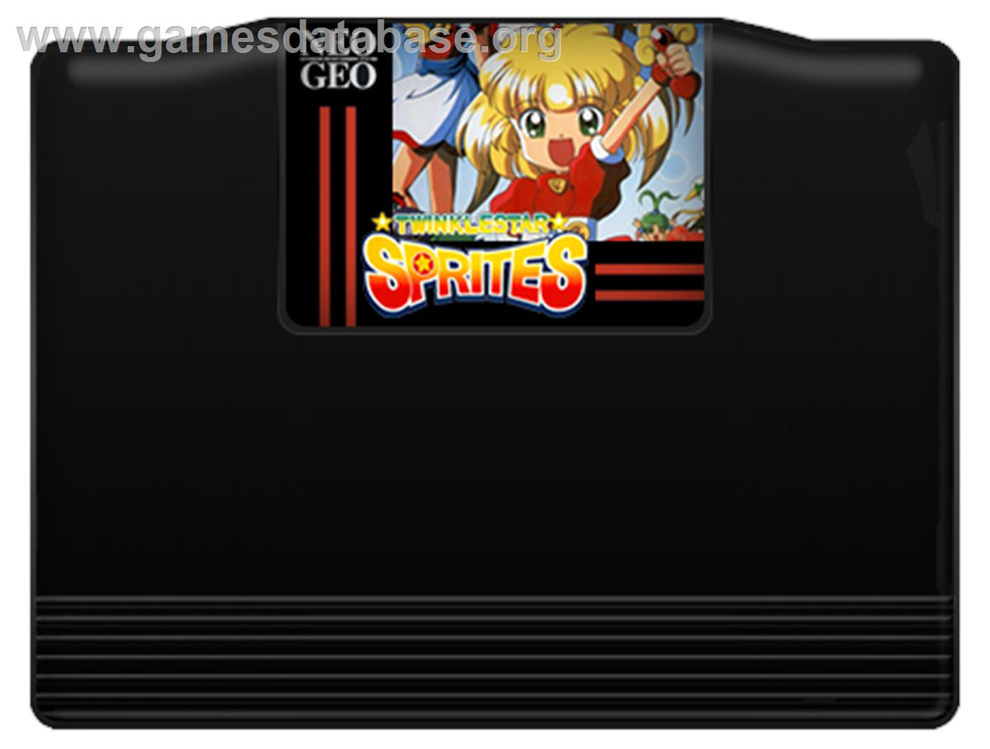 Twinkle Star Sprites - SNK Neo-Geo MVS - Artwork - Cartridge