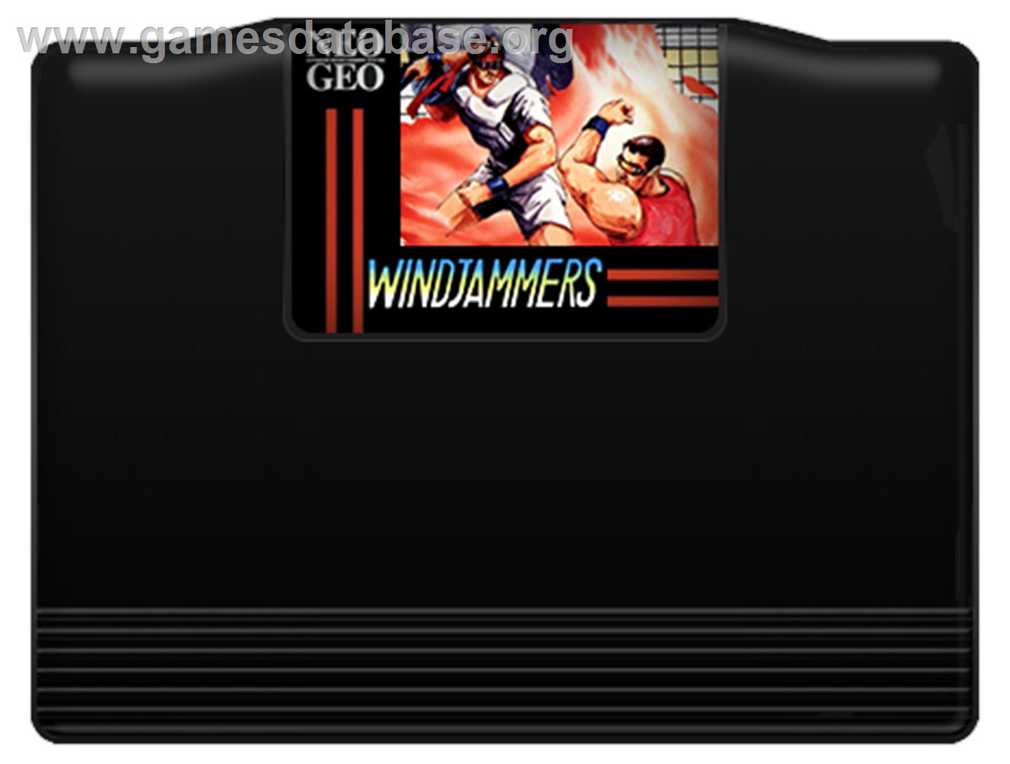 Windjammers - SNK Neo-Geo MVS - Artwork - Cartridge