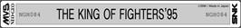 Top of cartridge artwork for King Of Fighters '95, The on the SNK Neo-Geo MVS.