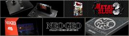Arcade Cabinet Marquee for Metal Slug 3.