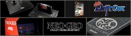 Arcade Cabinet Marquee for Neo Drift Out - New Technology.