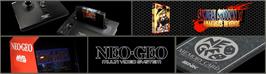 Arcade Cabinet Marquee for Samurai Shodown 4.