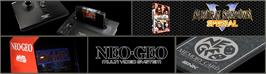 Arcade Cabinet Marquee for Samurai Shodown 5 Special.