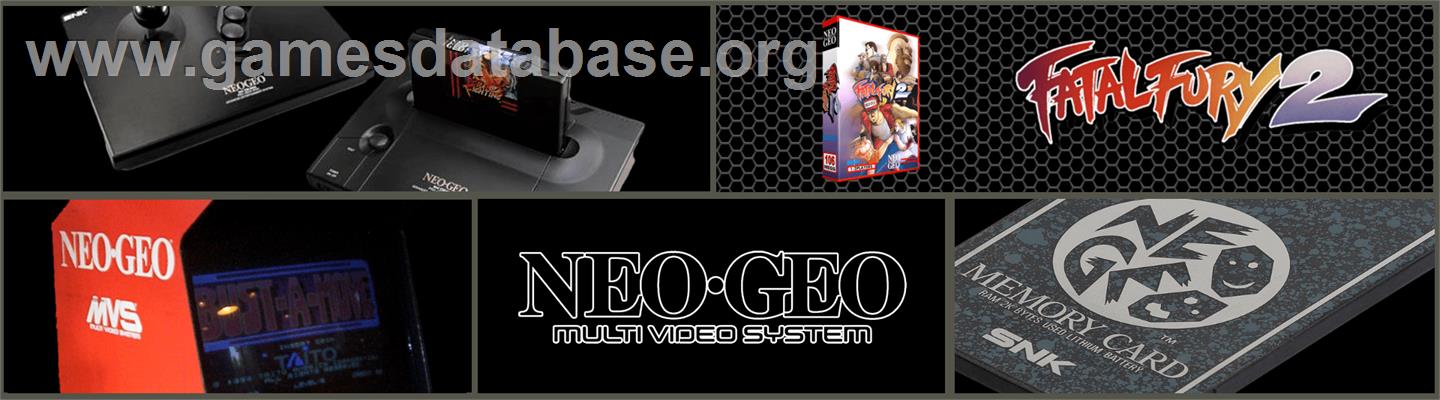 Fatal Fury 2 - SNK Neo-Geo MVS - Artwork - Marquee